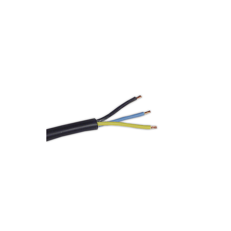 Cable manguera 3x2,5 negra por metros