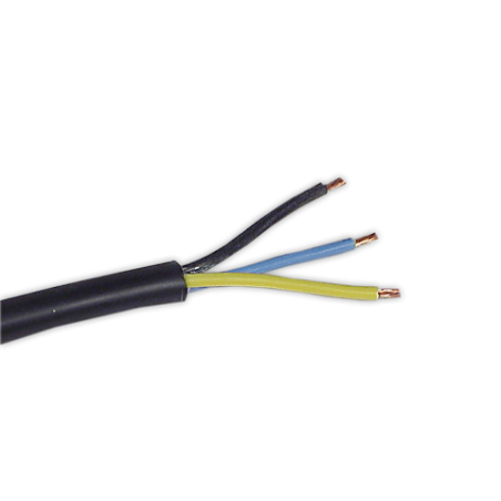 Cable manguera 3x2,5 negra por metros