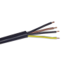 Cable manguera 4x2,5 negra por metros