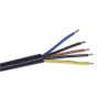 Cable manguera 5x1,5 negra por metros