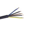 Cable manguera 5x2,5 negra por metro