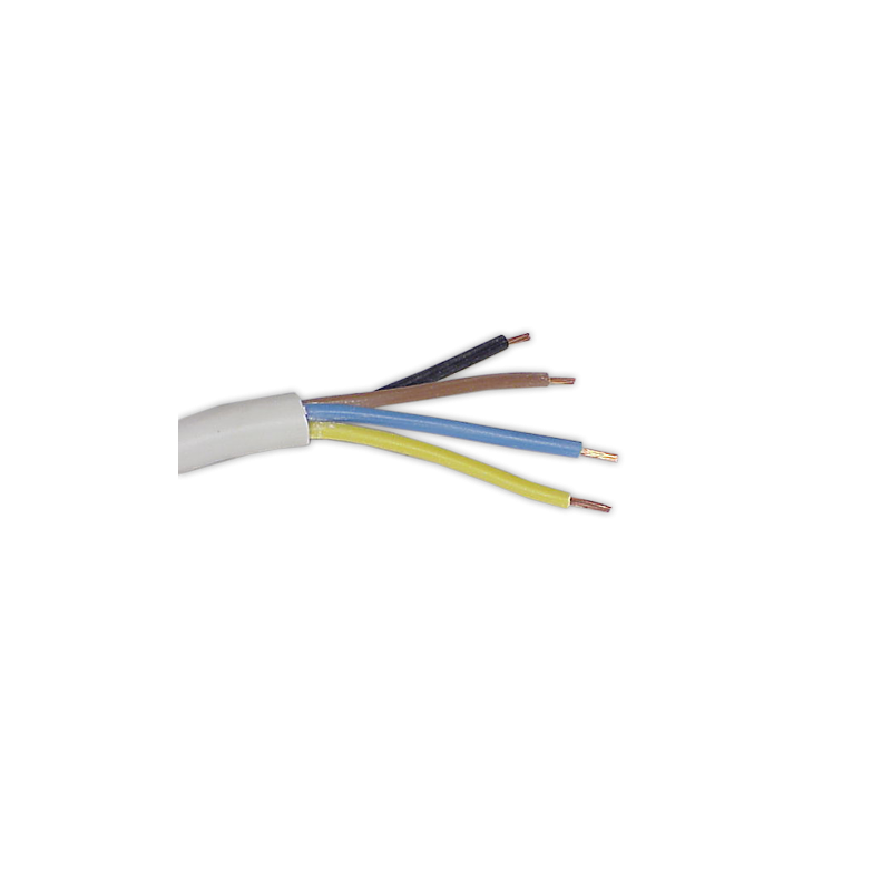 Cable manguera 4x1,5 blanca por metros
