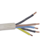 Cable manguera 5x1,5 blanca por metros