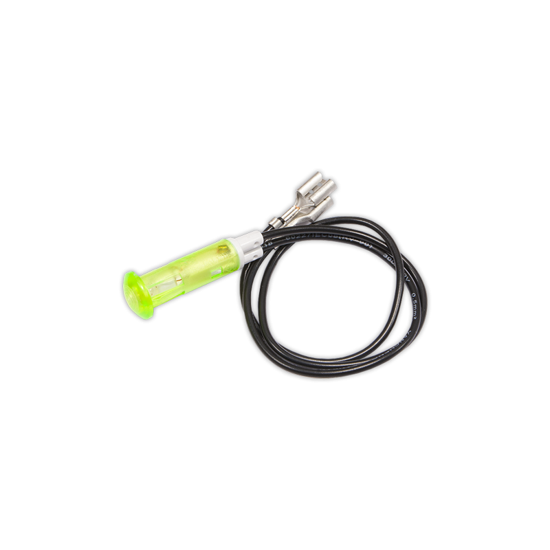 Piloto verde Ø 9 mm 230 V