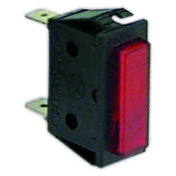 Piloto rojo 11x30 mm 230 V