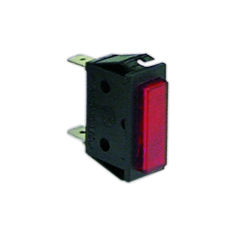 Piloto rojo 11x30 mm 230 V