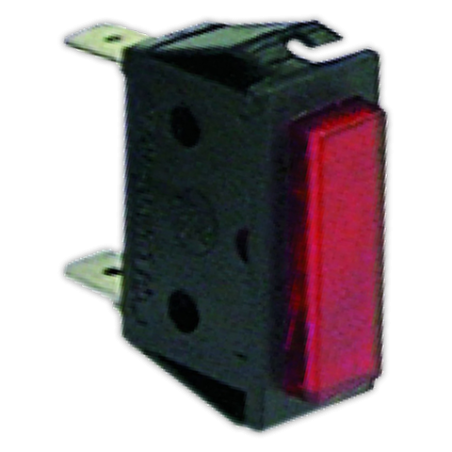 Piloto rojo 11x30 mm 230 V