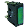 Piloto verde 11x30 mm 230 V