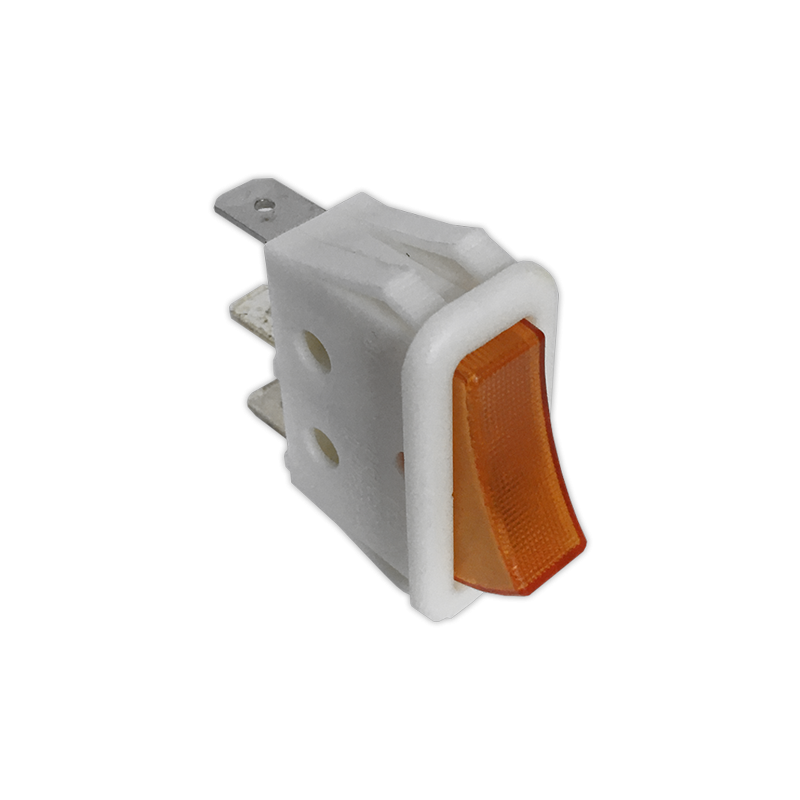 Interruptor 11x30 mm I ambar con piloto