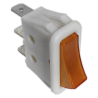 Interruptor 11x30 mm I ambar con piloto
