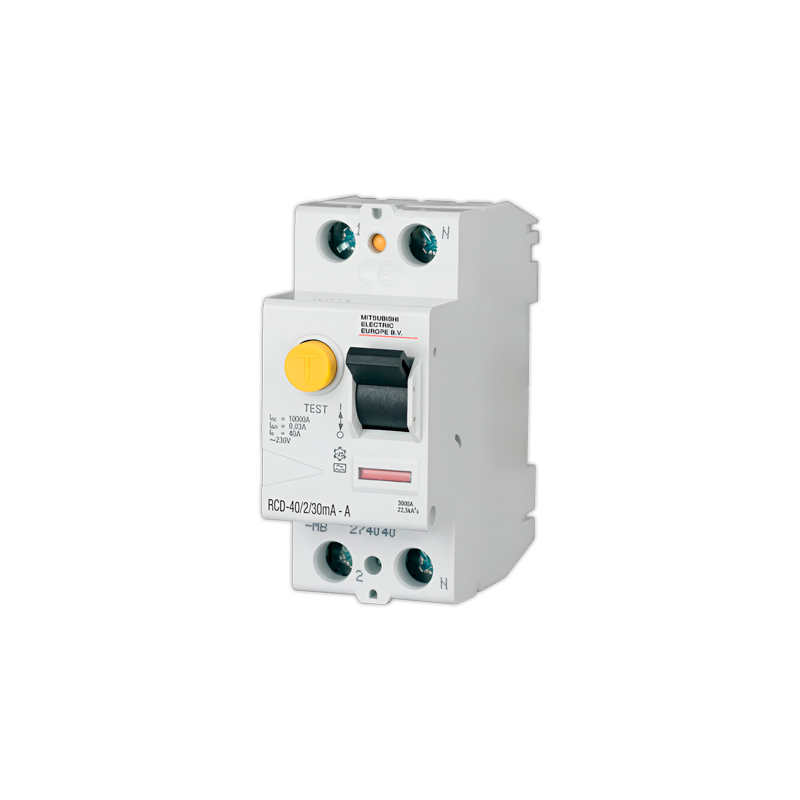 Diferencial MITSUBISHI RCD 2P 40A 30mA