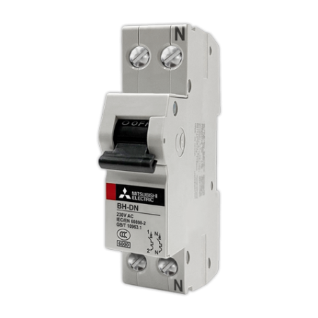 Magnetotermico MITSUBISHI BH-DN 2P 10A
