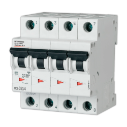 Magnetotermico MITSUBISHI MCB-C16 4P 16A