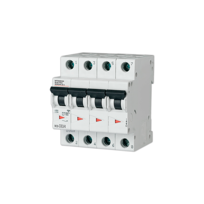 Magnetotermico MITSUBISHI MCB-C20 4P 20A
