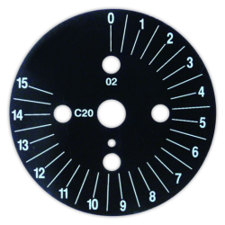 Dial reloj minutero 15'