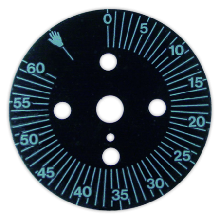 Dial reloj minutero 60'