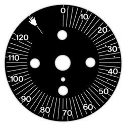 Dial reloj minutero 120'
