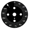 Dial reloj minutero 120'