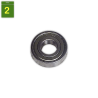 Cojinete 6204 ZZ 47x20x14 mm