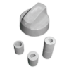 Mando CCN ESTANDAR Ø 6/8 mm Blanco