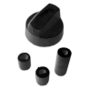 Mando CCN ESTANDAR Ø 6/8 mm Negro