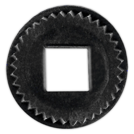 Adaptador mando eje 7x7mm L 0mm