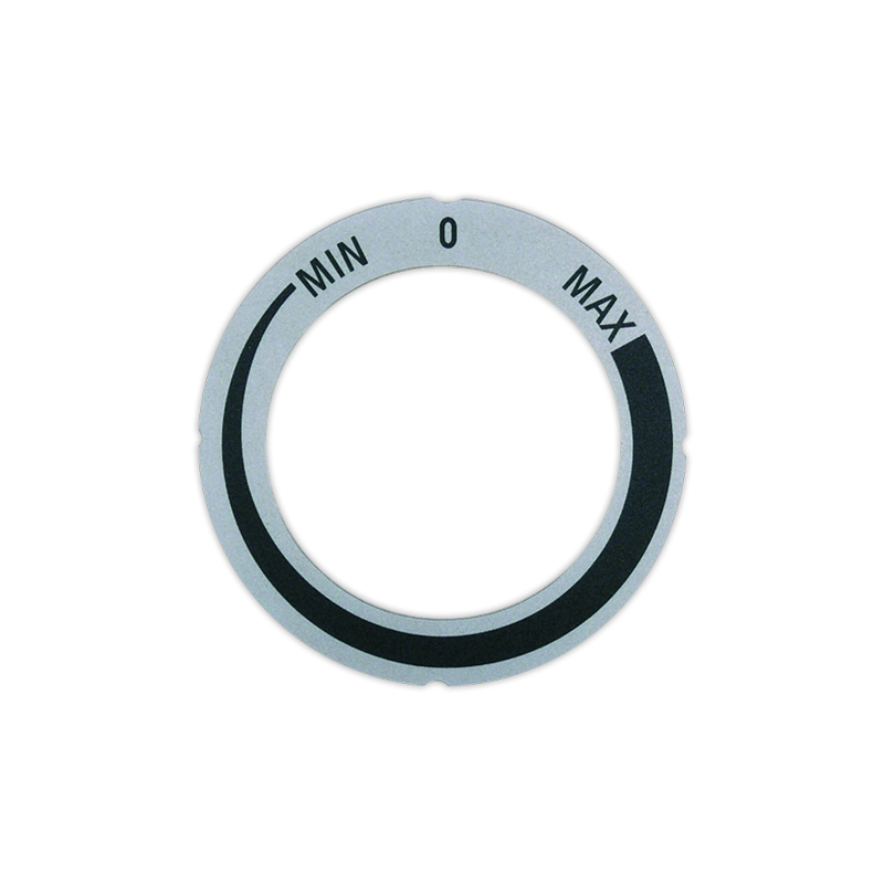 Dial mando regulador min./max.