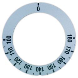 Dial mando termostato 0-180°C