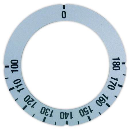 Dial mando termostato 0-180°C