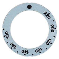Dial mando termostato 0-220°C