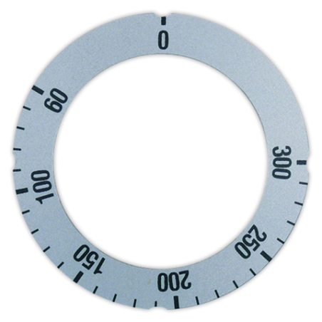Dial mando termostato 0-300°C