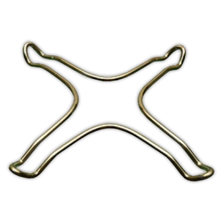 Miniparrilla Ø 130 mm varilla cromada