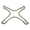 Miniparrilla Ø 130 mm varilla cromada