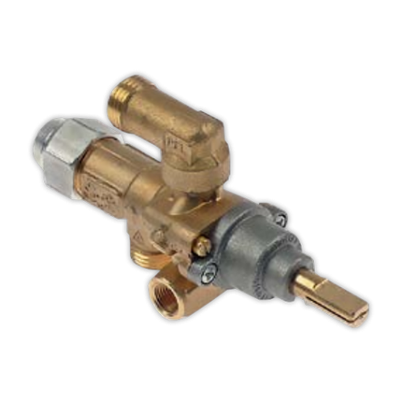 Grifo gas PEL tipo 21S M8x1 | APLIUM