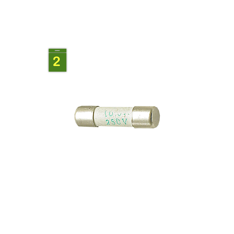 Fusible microondas 5,0 x 20 mm 6,3 A