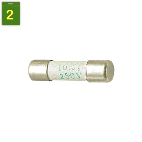 Fusible microondas 5,0 x 20 mm 6,3 A