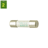 Fusible microondas 5,0 x 20 mm 6,3 A