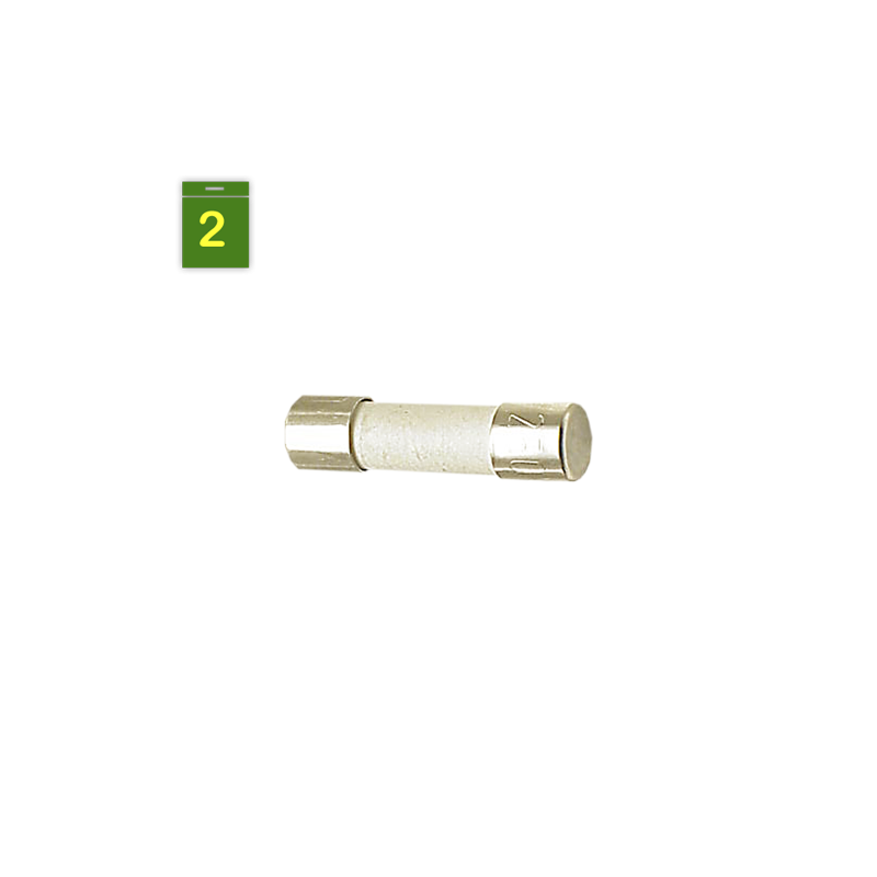 Fusible microondas 5,0 x 20 mm 8,0 A