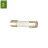 Fusible microondas 5,0 x 20 mm 8,0 A