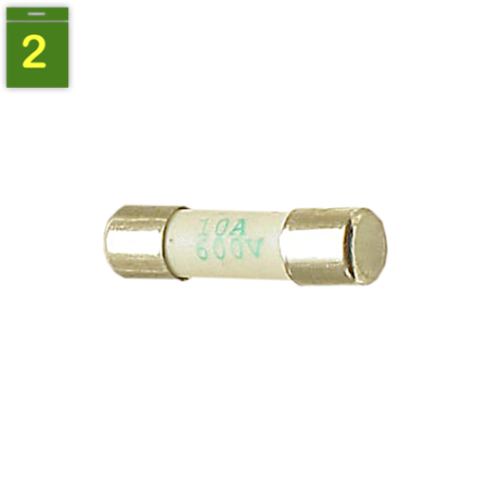 Fusible microondas 5,0 x 20 mm 10,0 A