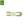 Fusible microondas 5,0 x 20 mm 10,0 A