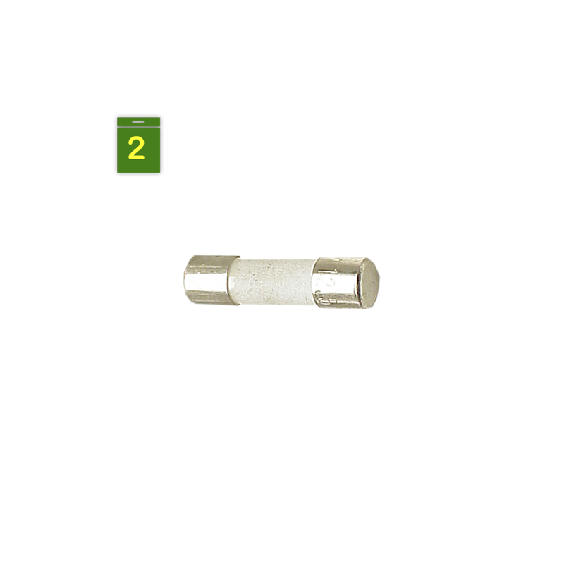 Fusible microondas 5,0 x 20 mm 12,5 A