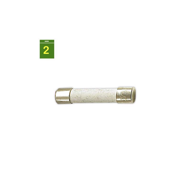 Fusible microondas 6,3 x 32 mm 8,0 A