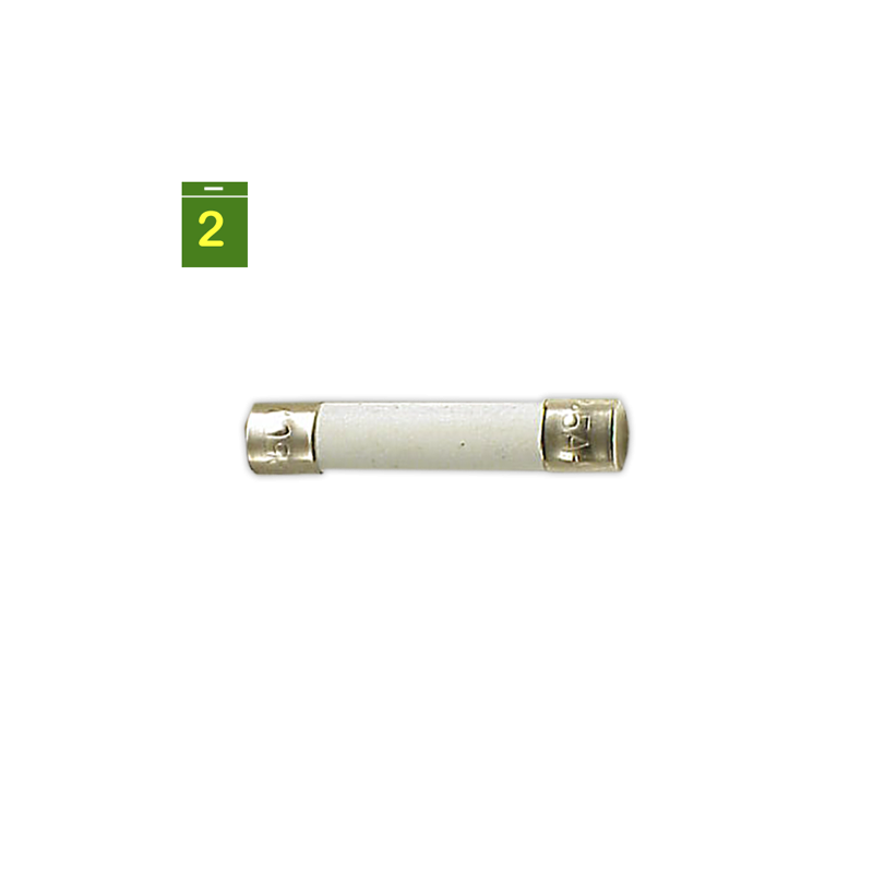 Fusible microondas 6,3 x 32 mm 12,5 A