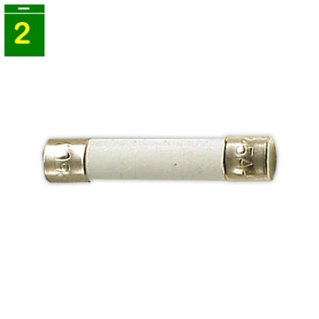 Fusible microondas 6,3 x 32 mm 16,0 A