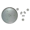 Plato cristal microondas Ø 255 mm C/A