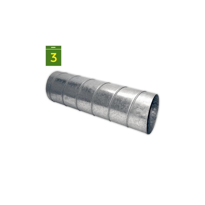 Tubo helicoidal diametro 100 mm