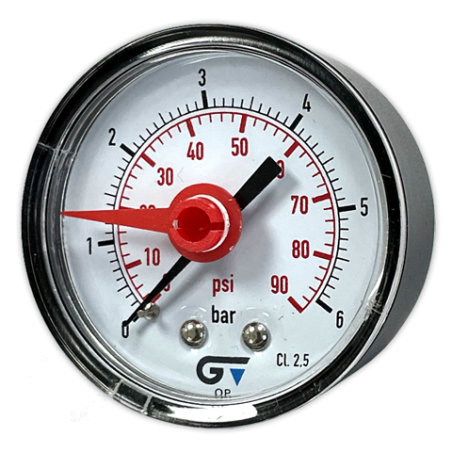 Manometro GENEBRE Ø 53 / 0-6 bar-1/4¨