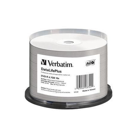 DVD-R 16X bulk, 4.7GB Wide ink