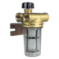 Filtro plastico/laton gasoleo y fuel